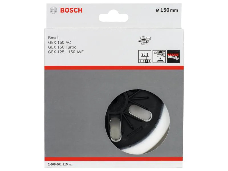 Bosch Professional Schleifteller weich, 15 cm