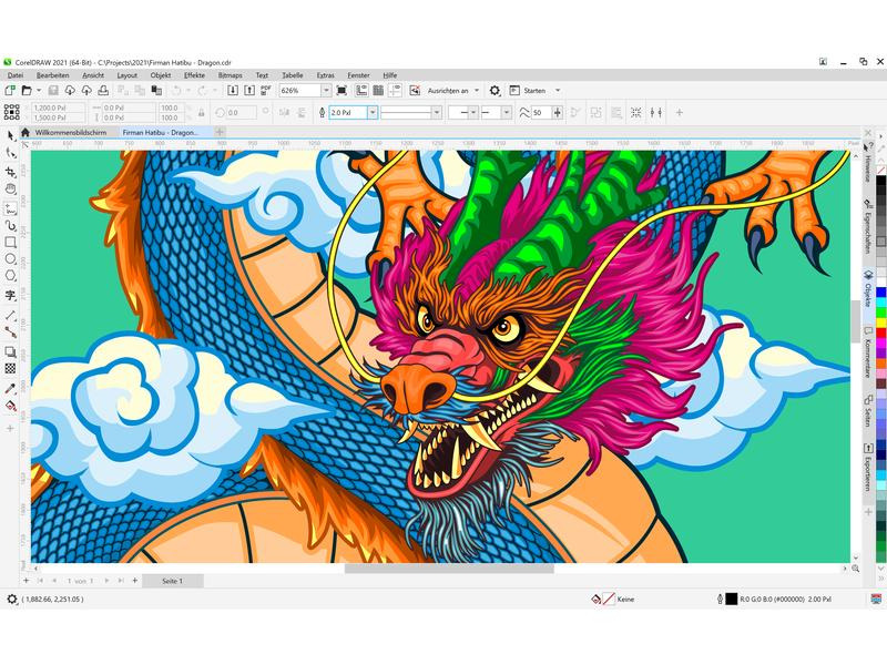 Corel CorelDraw Graphics Suite Agnostic Box, Subscr.,1yr, WIN, ML