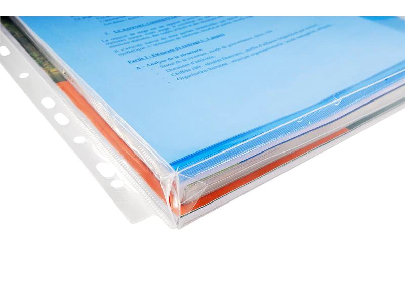 Exacompta Zeigetasche Känguruh A4, Transparent