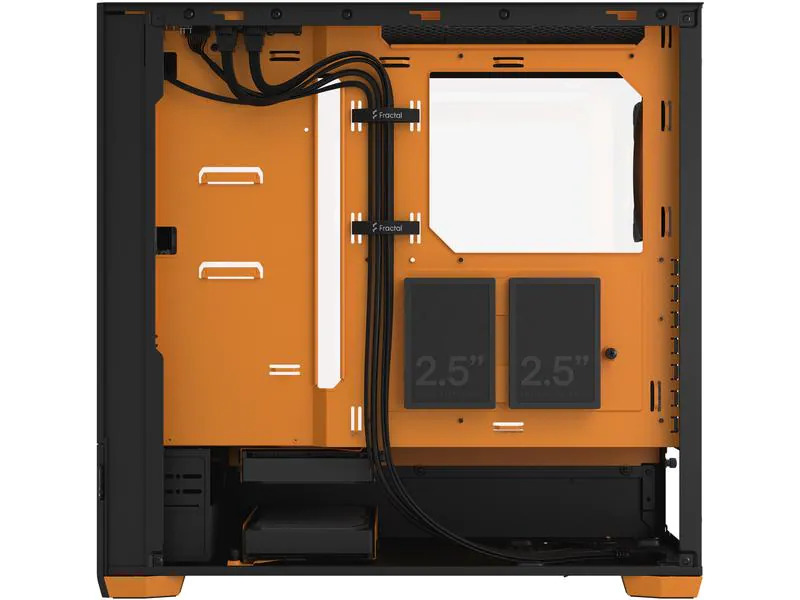 Fractal Design PC-Gehäuse Pop Air RGB TG Orange