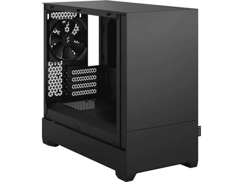 Fractal Design PC-Gehäuse Pop Mini Silent Solid Schwarz