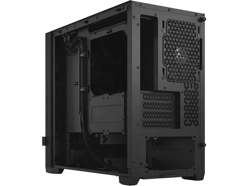 Fractal Design PC-Gehäuse Pop Mini Silent Solid Schwarz