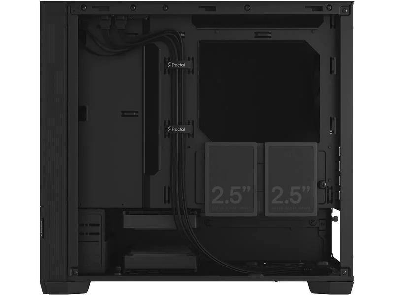 Fractal Design PC-Gehäuse Pop Mini Silent Solid Schwarz