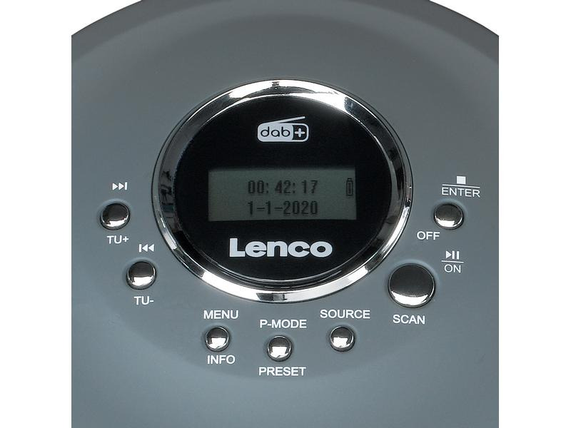 Lenco MP3 Player CD-400GY Grau