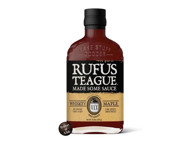 Rufus Teague Barbecue Sauce Whiskey Maple 432 g