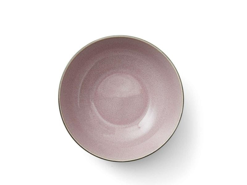 Bitz Salatschüssel 30 cm, Grau/Rosa