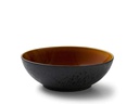 Bitz Salatschüssel 30 cm, Schwarz/Bernstein