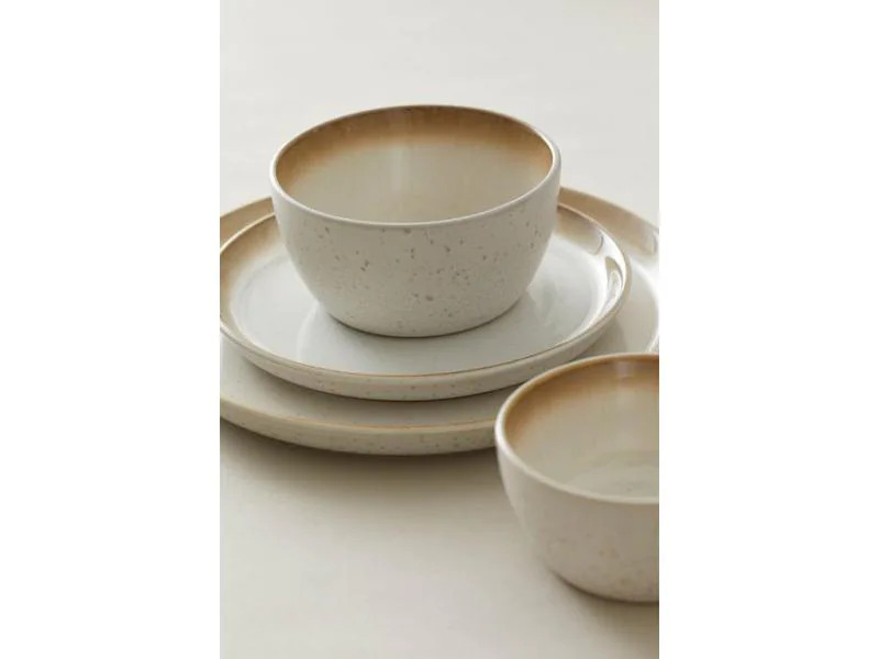 Bitz Snackschale Ø 12 cm  4 Stück, Braun/Crème