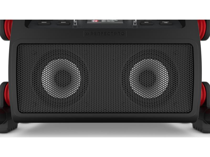 Perfectpro Baustellenradio ROCKPRO Schwarz