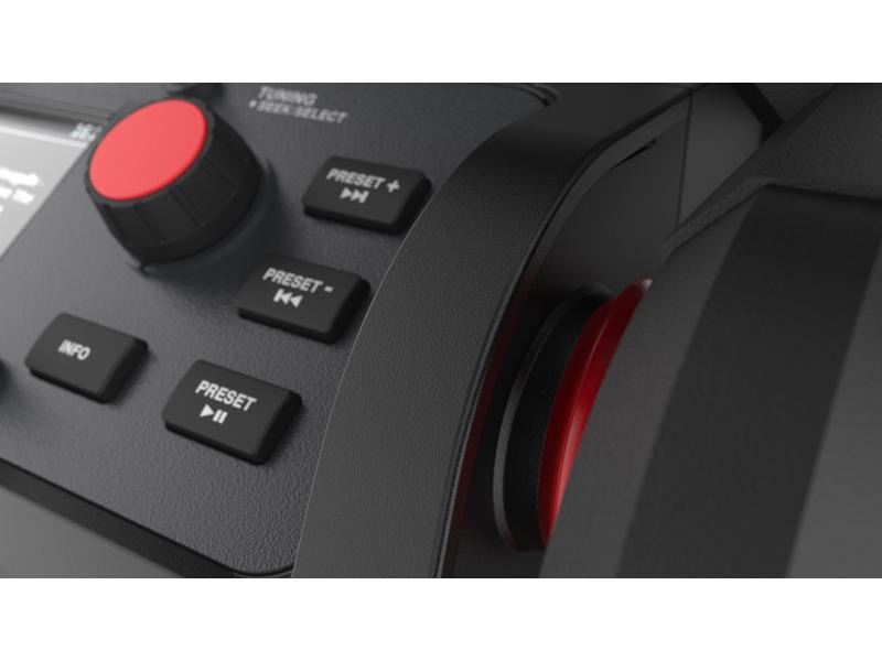 Perfectpro Baustellenradio ROCKPRO Schwarz