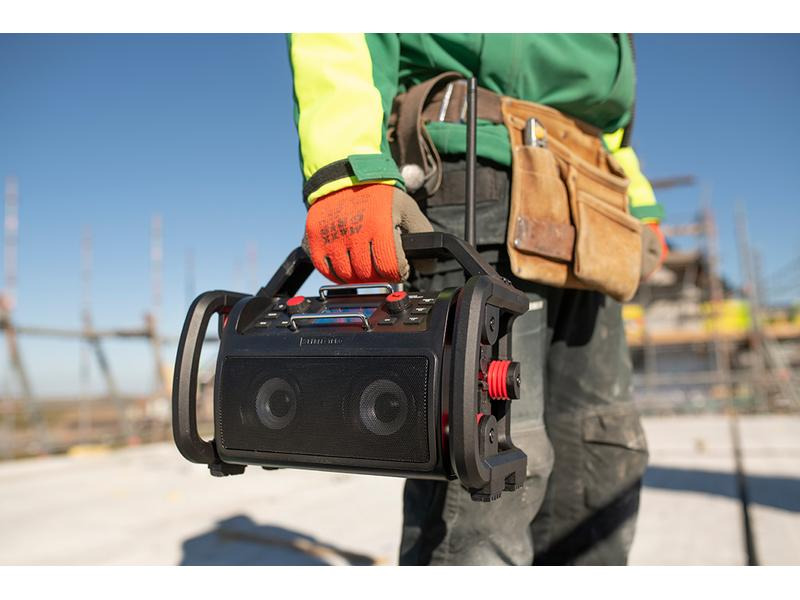Perfectpro Baustellenradio ROCKPRO Schwarz