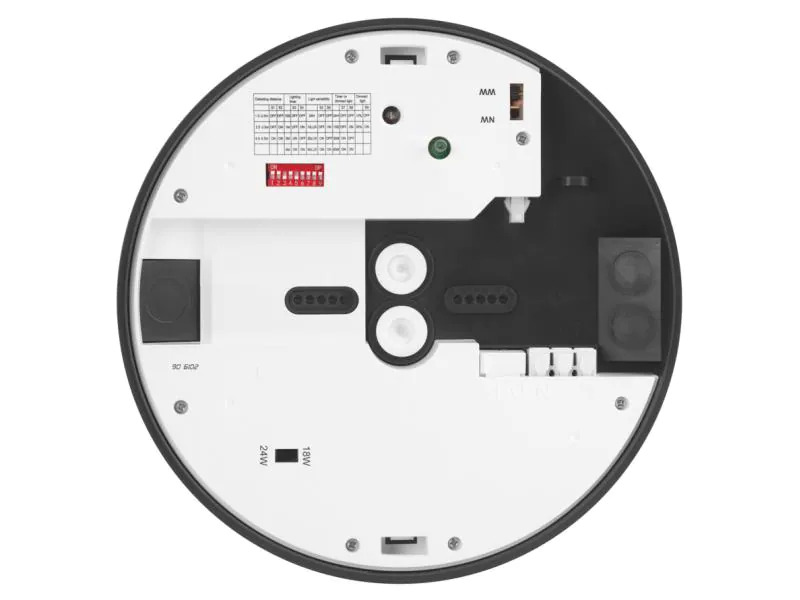 Ledeshi Aufbauleuchte SLICE CIRCLE N III 18/24W 3000/4000K Anthrazit