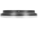 Ledeshi Aufbauleuchte SLICE CIRCLE N III 18/24W 3000/4000K Anthrazit