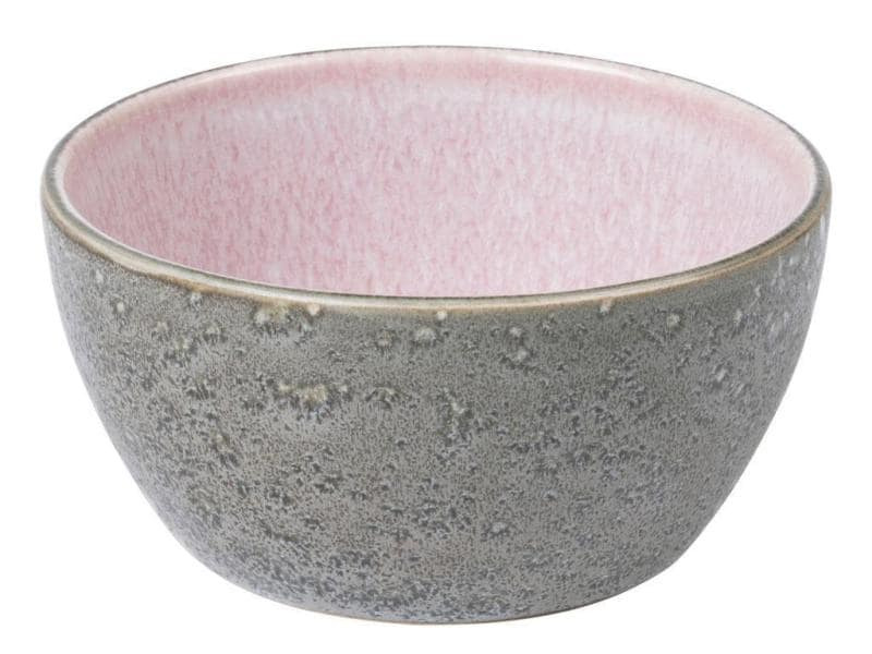 Bitz Snackschale Ø 12 cm 4 Stück, Grau/Pink