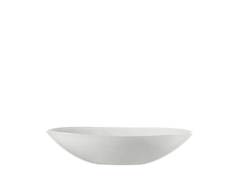 Leonardo Schale Albastro 32 cm 2 Stück, Weiss