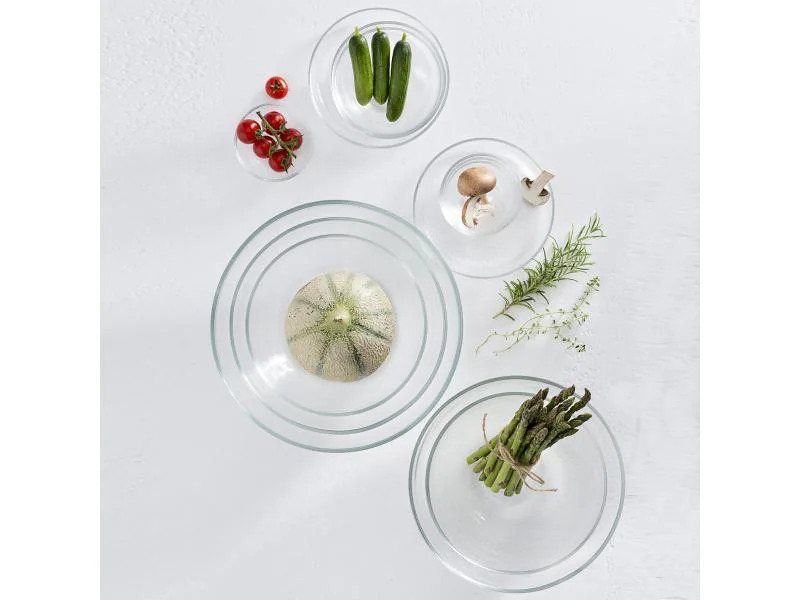 Leonardo Schale Cucina 10 cm 6 Stück, Transparent