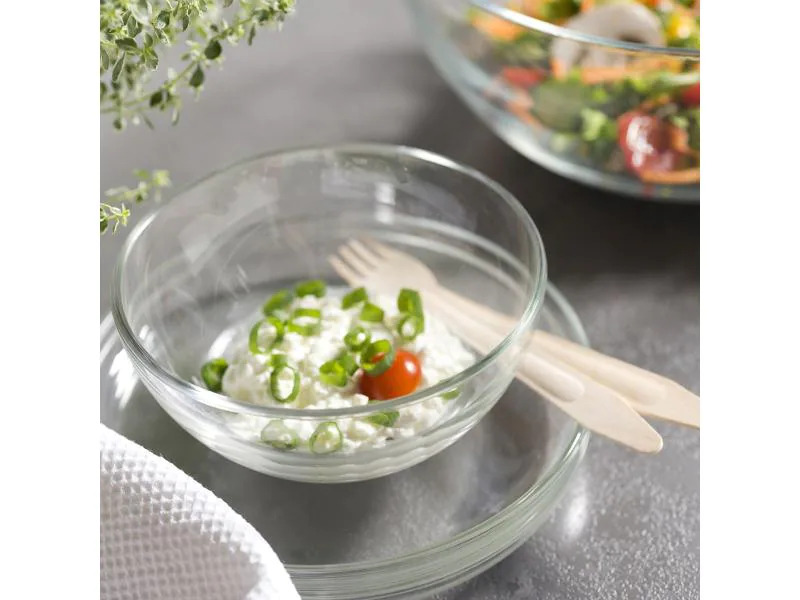 Leonardo Schale Cucina 14 cm 6 Stück, Transparent