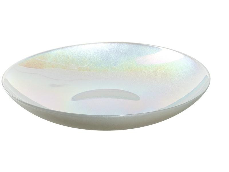 Leonardo Schale Pesaro Perlmutt 33 cm 4 Stück, Weiss