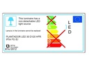 Lighting Technologies Aufbauleuchte Plantador 36W, 2800lm, 1m, IP54, DALI, FS