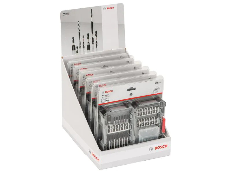 Bosch Professional Bit-Set Pick and Click Impact Control 31-teilig