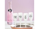 Koziol Sektglas GRL PWR 100 ml, 1 Stück, Weiss 