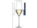 Leonardo Champagnerglas Brunelli 340 ml, 6 Stück, Transparent