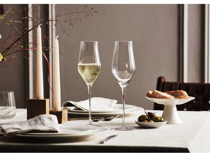 Leonardo Champagnerglas Brunelli 340 ml, 6 Stück, Transparent