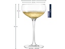 Leonardo Sektglas Cheers 315 ml, 6 Stück, Transparent 