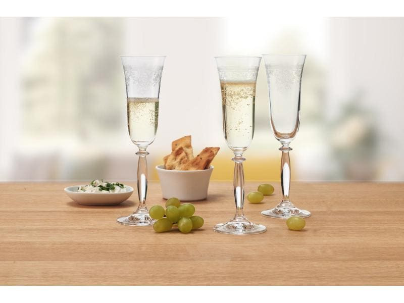 Montana Champagnerglas Avalon 180 ml, 6 Stück, Transparent 