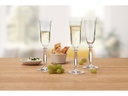 Montana Champagnerglas Avalon 180 ml, 6 Stück, Transparent 