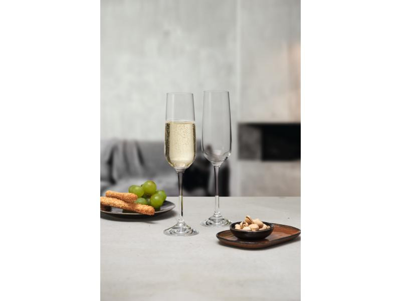 Montana Champagnerglas Vivid 160 ml, 6 Stück, Transparent 