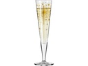 Ritzenhoff Champagnerglas Goldnacht No. 5 - Petra Mohr 205 ml