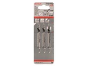Bosch Professional Stichsägeblätter-Set T 101 AO Clean for Wood, 3-teilig