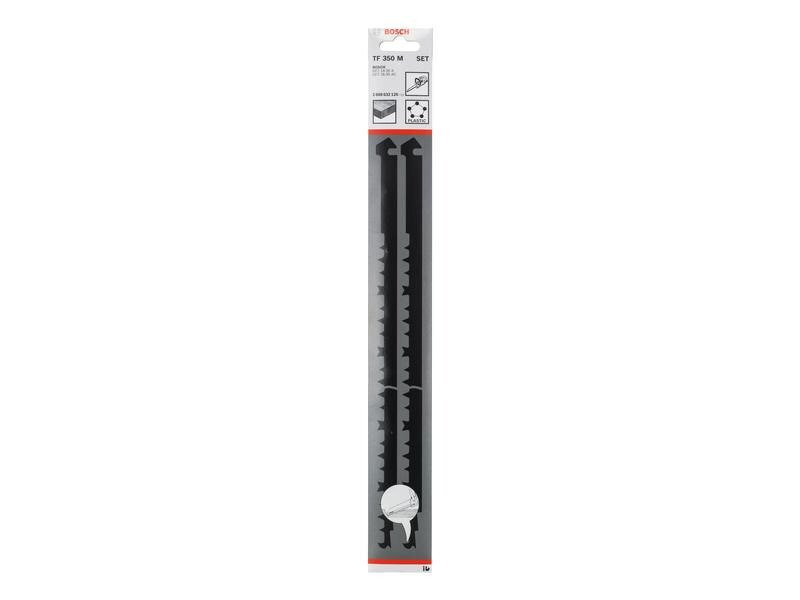 Bosch Professional Sägeblätter-Set TF 350 M HCS für Holz, 2-teilig
