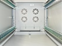 Wirewin Netzwerkschrank CAB 600X1000X42U 42HE / Grau