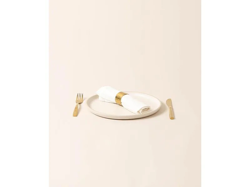 Esmée Stoffserviette 45 cm x 45 cm, 1 Stück, Crème