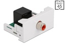Delock Easy 45 Modul 22.5 x 45 mm Spezial - Cinch