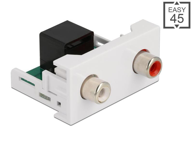 Delock Easy 45 Modul 22.5 x 45 mm Spezial - Cinch