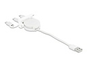 Delock Easy 45 Modul USB A - Lightning/Micro-USB B/USB C 0.5 m