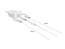 Delock Easy 45 Modul USB A - Lightning/Micro-USB B/USB C 0.5 m
