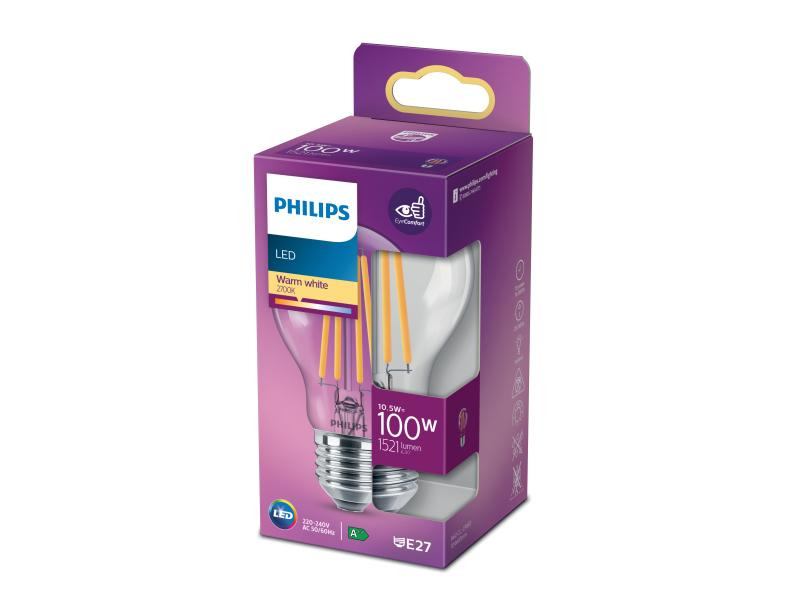 Philips Lampe 10.5 W (100 W) E27 Warmweiss