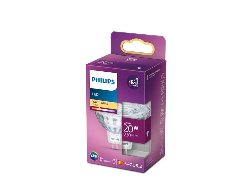 Philips Lampe 2.9 W (20 W) GU5.3 Warmweiss
