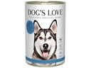 Dog's Love Nassfutter Adult Fisch, 6 x 400 g