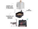 Rotho Katzentoilette Biala, Anthrazit