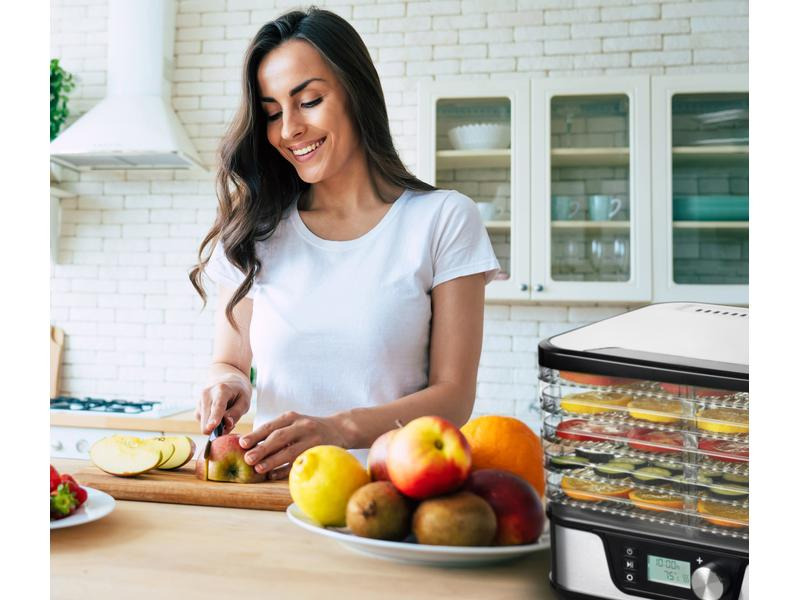 Trisa Dörrgerät Healthy Snack Silber/Schwarz