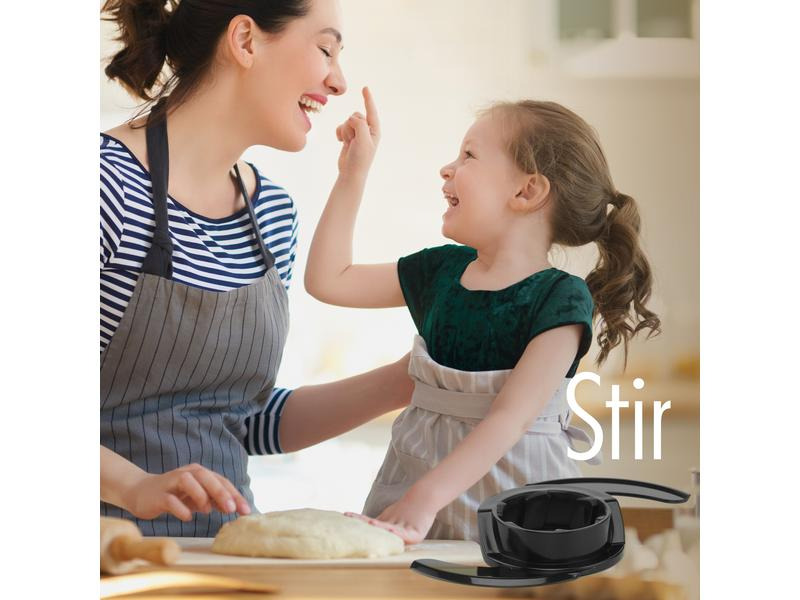 Trisa Multifunktionsmixer Stir 'n' Slice Schwarz