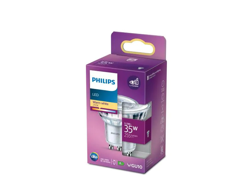 Philips Lampe 3.5 W (35 W) GU10 Warmweiss