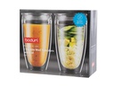 Bodum Kaffeebecher Pavina To Go 0.45 l, 2 Stück, Transparent