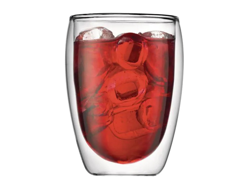 Bodum Kaffeeglas Pavina 3.5 dl, 2 Stück, Transparent