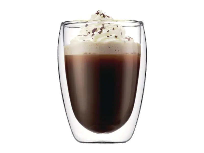 Bodum Kaffeeglas Pavina 3.5 dl, 2 Stück, Transparent